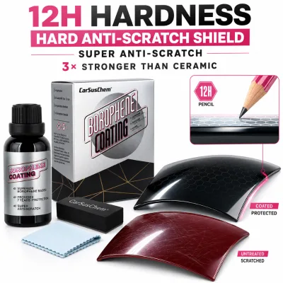 OEM Customizing Wholesale 12H 7 Years BOROPHENE Nano Ceramic Coating for Car Detailing Care Anti Dust UV Resist Anti Acid Rain