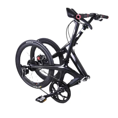 Free Shipping Dengfu T800 FULL Carbon Fiber Folding Bike Carbon Fiber Racing Bikes Cycle for Kids