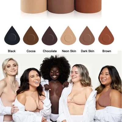 Unisex Boob Tape Roll Custom Size Cotton Breast Lift Tape with Waterproof Push-Up CE Certified Breathable Lightweight Sport Tape