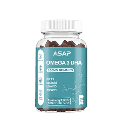 Health Supplement Omega 3 DHA Gummies Vegan Algae Oil Omega 3 DHA Gummies