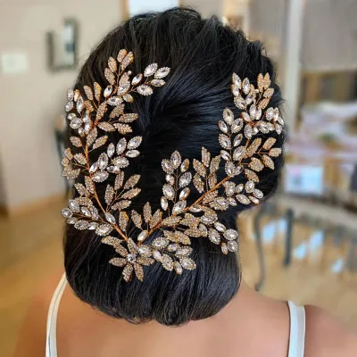Latest Design New Style Hair Accessories for Women Rhinestones Bridal Wedding Party Headpieces Hair Bands