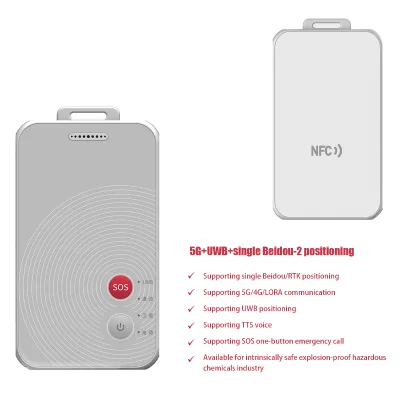 Manufacturer Supply Integrated Positioning Work Card for Personnel in Chemical Plants and Oil Depots 5G & WiFi Application