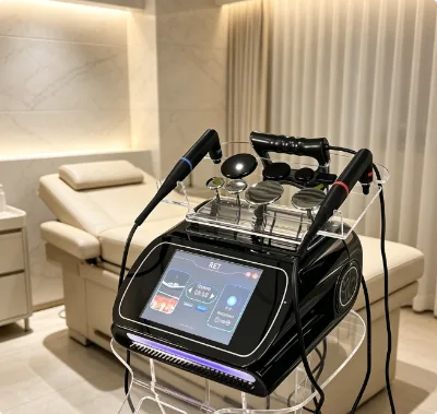 Non Invasive Deep Thermal 448kHz Capacitive Resistive Skin Tightening Device for Face and Body Care