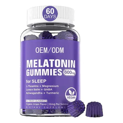 Vegan Sleep  Gummies Gummy Melatonin Gummies GABA Magnesium Ashwagandha Sleep Gummies Sleep Supplement