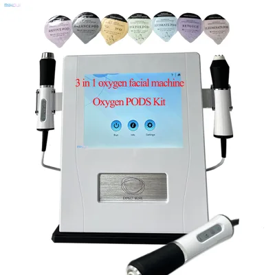 LAFO Oxygenation Facial Skin Care Pods Capsule Skin Tightening Whitening Acne Treatment CN Plug Compatible