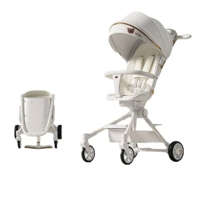 Wholesale Dual-Sided Child Stroller with Eggshell Backrest Ridge Guard Multi-Function Two-Way Seat Stroller Foe Outdoor