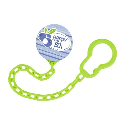 BPA Free Customized Baby Pacifier Holder Clip