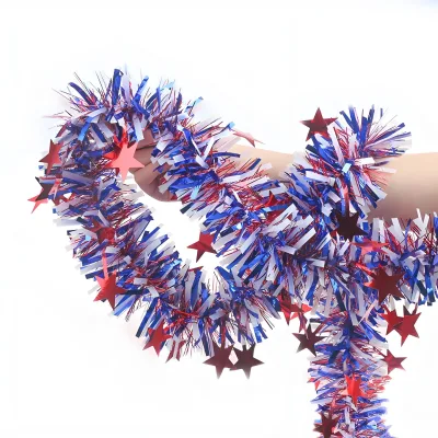 US Independence Day Color Stripes National Day Stars Festival Party Decorations