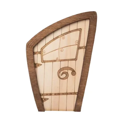 Vintage Small Wood Door Home & Garden Decorative Items