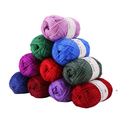 Hot Selling Soft Comfortable and Cheap 100% Acrylic Flame Retardant Dyed Knitting Yarn for Sewing & Weaving