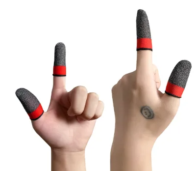 OEM Custom Logo Gaming Glove Non-slip Sweat-proof Gaming Finger Sleeve for Phone