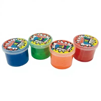 Neon Color Noise Putty Toys for Vending Machine Toy Capsule 50mm