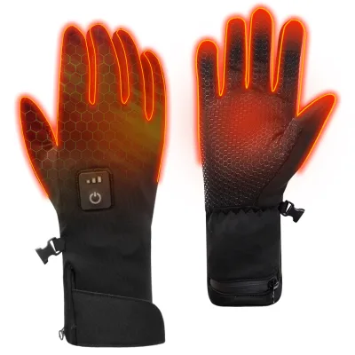 Outdoor Work 8.2H Long Battery Life Rechargeable Heated Gloves Electric Cycling Skiing Heated Gloves