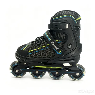 Factory Price Adjustable Inline Roller Skates for Practised Adults Outdoor Racing Flashig Shoes with PU ABEC-7 Wheel