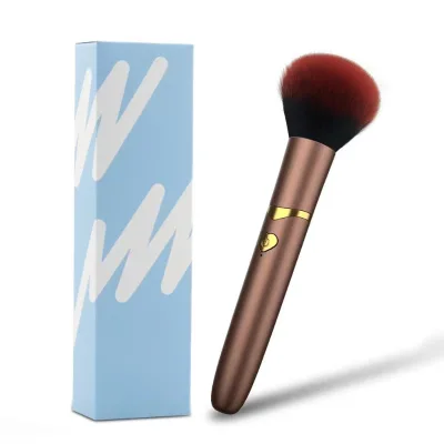 Multi functional makeup brush massager, waterproof mini clitoral vibrator with 10 modes, unique G-Spot female vibrator