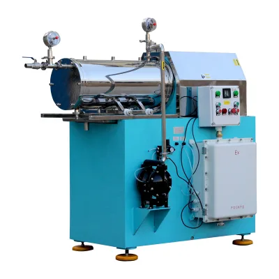 Horizontal Grinding Bead Mill for Paint / Pigment / Dye / Ceramic Ato Paste Ink Lithium Battery Hard Alloy Bead Mill