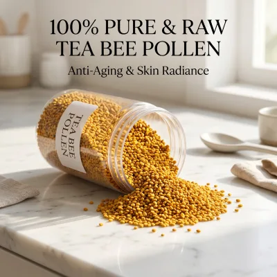100% Pure Natural Tea Bee Pollen High Antioxidant Superfood Skin Radiance Grade a Bag EU Registered Enterprise