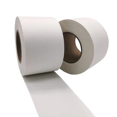 Biodegradable White Kraft Adhesive Tape Water Activated Starch & Acrylic Hot Melt Single Sided