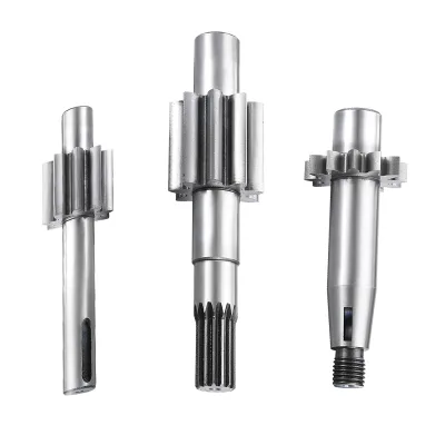 Customized China High-Quality Heat-Treated Steel Hydraulic Pump Shaft Gear