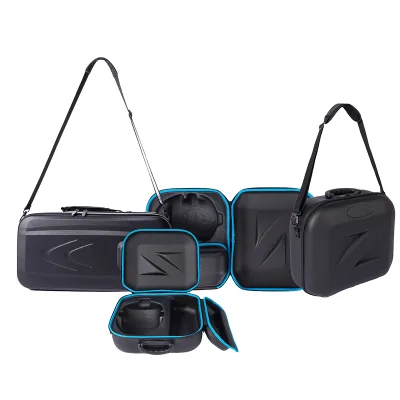 Wholesale OEM Custom Logo Durable Multi-Hard EVA Case Eco-Friendly Zippered Folder Carrying Case