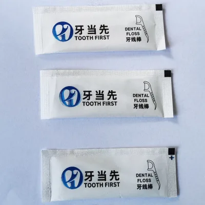 Environmental Friendly Floss Sticks /Individual Packaging Floss Sticks/can Be Customized Packaging