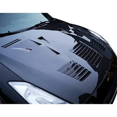 New Trade Assurance Carbon Fiber Front Hood Bonnet Bolts Bolt-On Installation Lightweight Design for Nissan Skyline R35 GTR