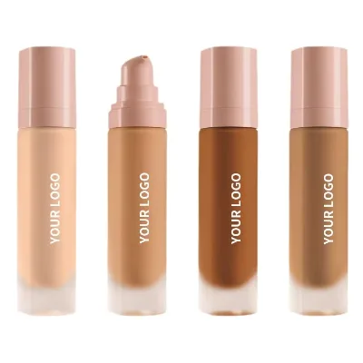 High Quality Full Light Medium OEM/ODM Foundation Makeup Base Wholesale Long Lasting Waterproof