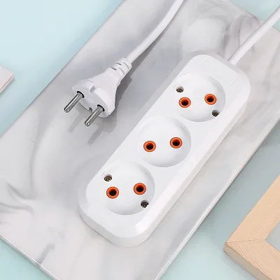 Multi-Functional UK-Style Power Strip with US Standard Conversion for Use in Africa and Southeast Asia
