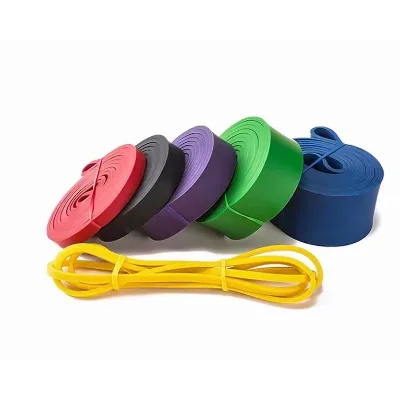 Yunfa Polyester Fitness Gym Resistance Bands Set-Portable & Durable 120kg Load Capacity Universal Use
