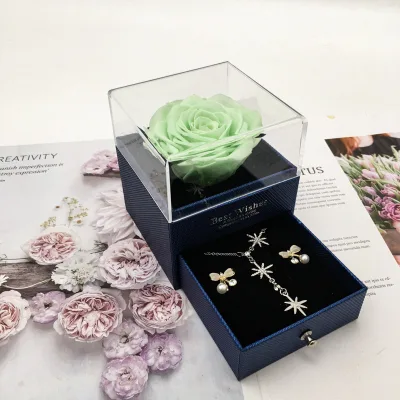 Christmas Gift Eternal You Are My Sunshine Sunflower Necklace Elegant Square Pattern Plastic Acrylic Luxury Home Decoration