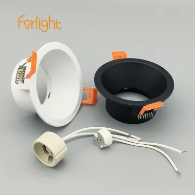 Lighting Mr16 Frames Led Mr16 Gu10 Recessed Light Gu5.3 Lamp Holder Socket Metal Wire 25 Adjustable Led Downlight White Color