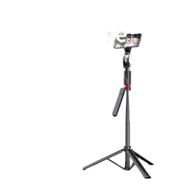 AI Smart Tracking Camera JH18 Aluminum Alloy Selife Stick Face Tracking Gimbal 360 Rotation Stainless Steel