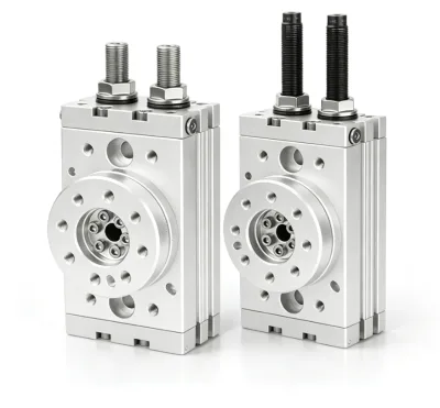 MSQB Rotary Pneumatic Cylinder SMC Type Table Rotating Air Cylinder 90/180 Degree Swing Cylinder