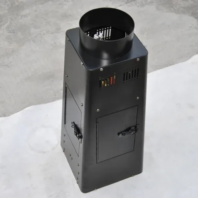 DMX Controlled Colorful Flame Machine, Stage Flame Spray Effect Equipment