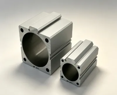 SDA Series Mini Honed Aluminum Cylinder Tube Small Bore 20/25/32mm Packaging Machinery OEM Machining Pneumatic Parts