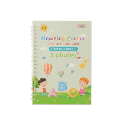 Factory Supply Attractive Price Reusable Writing Practice Book Copybook Early Educational Handwriting Practice Book for Kids
