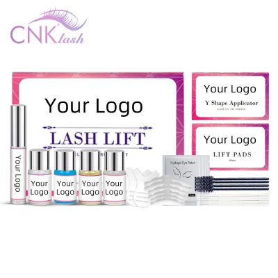 CNK Private Label Eyelash Keratin Lifting Set Oem Eye Lash Lift Kit with Tools Gel Lotion and Brow Lift