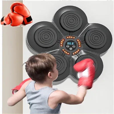 Home Wall-mounted Music Boxing Machine with 9 Adjustable Levels Music Boxing Machine Youth Music Boxing Machine