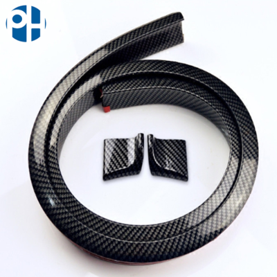Samurai Carbon Fiber Universal Rear Truck Spoiler Lip Racing Spoiler Front Bumper Lip Splitter Spoiler