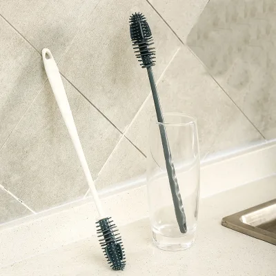 Wholesale Easy Clean Cheap PP TPR Baby Bottle Cleaning Brush Cup Brush