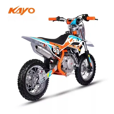 KAYO MINI KMB 60 Gasoline Mini Motocross Bike 60cc Kids Dirt Bike Motorcycle