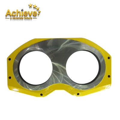 Carbide Spectacle Wear Plate Putzmeister Dn230 Wear Plate and Cutting Ring Concrete Pump Parts Concrete Pump Schwing Dn200 Wear