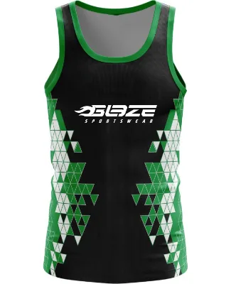 Custom Mens Quick Dry Running Wear Running Sleeveless Shirt Racer Back Running Singlet