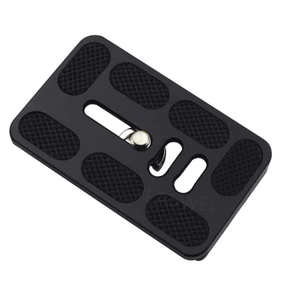 New Professional Camera Aluminum Connecting Tripod Ball Head swiss Quick Release Adapter Plate with 1/4 Cameras Screws