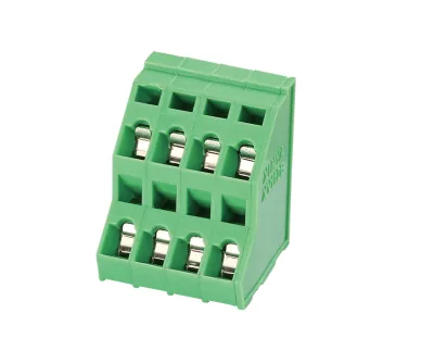 PCB push in Terminal Block Connectors double row 5.08mm spring clamp terminal block