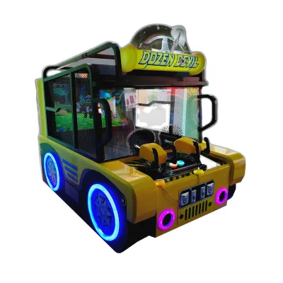. high quality coin operated shooting simulators arcade games video game consoles in amusement park for sale