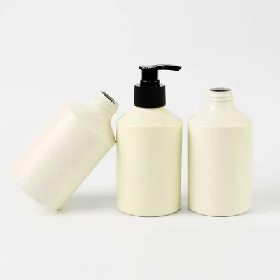 High Quality Empty Metal Bottle with Screw Top 50ml Empty Aluminum Perfume Bottles Screw Top Type with Pump