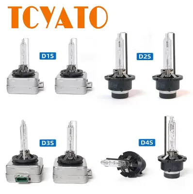 TCYATO D3S HID Xenon Lamp 12V 36W White Car Headlight With Iron Bracket D Series Headlamp Replacement Bulb