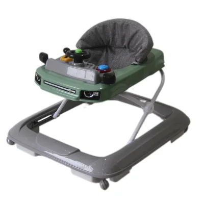 2025 New Model Baby Walker 3-in-1 Plastic Push Walker with Adjustable Levels for Kids Learning and Walking European Standard