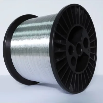 packed by spool wire disc lap welding solar pv ribbon round tiled bus bar